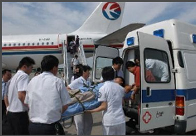 蕉岭县机场、火车站急救转院